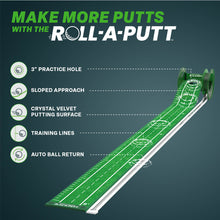 Load image into Gallery viewer, Roll-A-Putt Putting Mat - Perfect Practice

